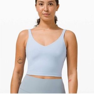 EUC Lululemon Align Tank Size 8 Blue Linen
